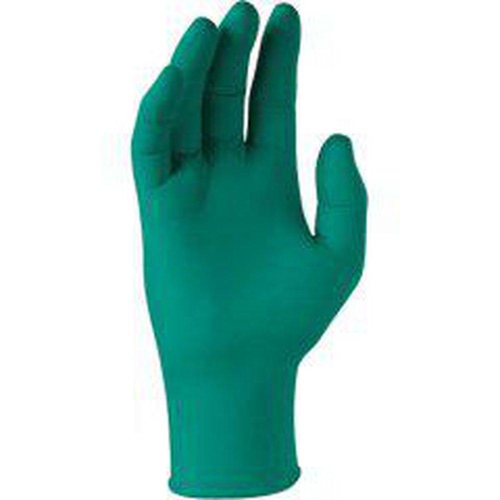 Kimberly Clark Spring Green 4.7 mil Rubber Cleaning and Food Processing Disposable Gloves in Spring Green 