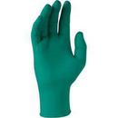Size L Nitrile Disposable Gloves in Spring Green
