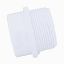 White PVC DWV Street Male Adapter 