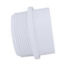 White PVC DWV Street Male Adapter 