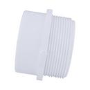 White PVC DWV Street Male Adapter 