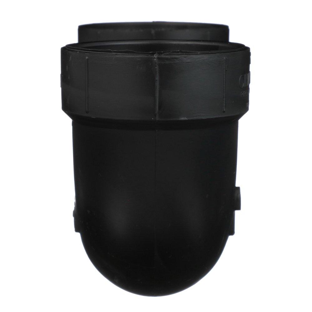 Black ABS DWV Return Bend 