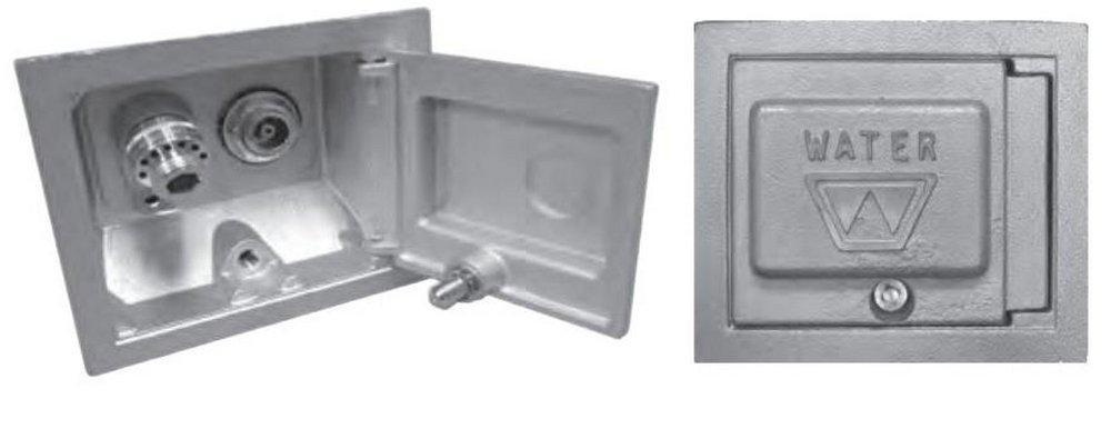 Woodford Manufacturing Chrome Chrome 3/4 in. FPT x MGHT Wall Hydrant 