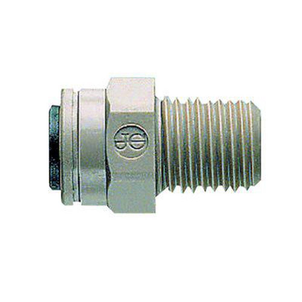 Parker Hannifin Grey Snap HDPE Expandable Downspout Adapter 