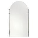 38 x 27 in. Mirror in Polished Chrome