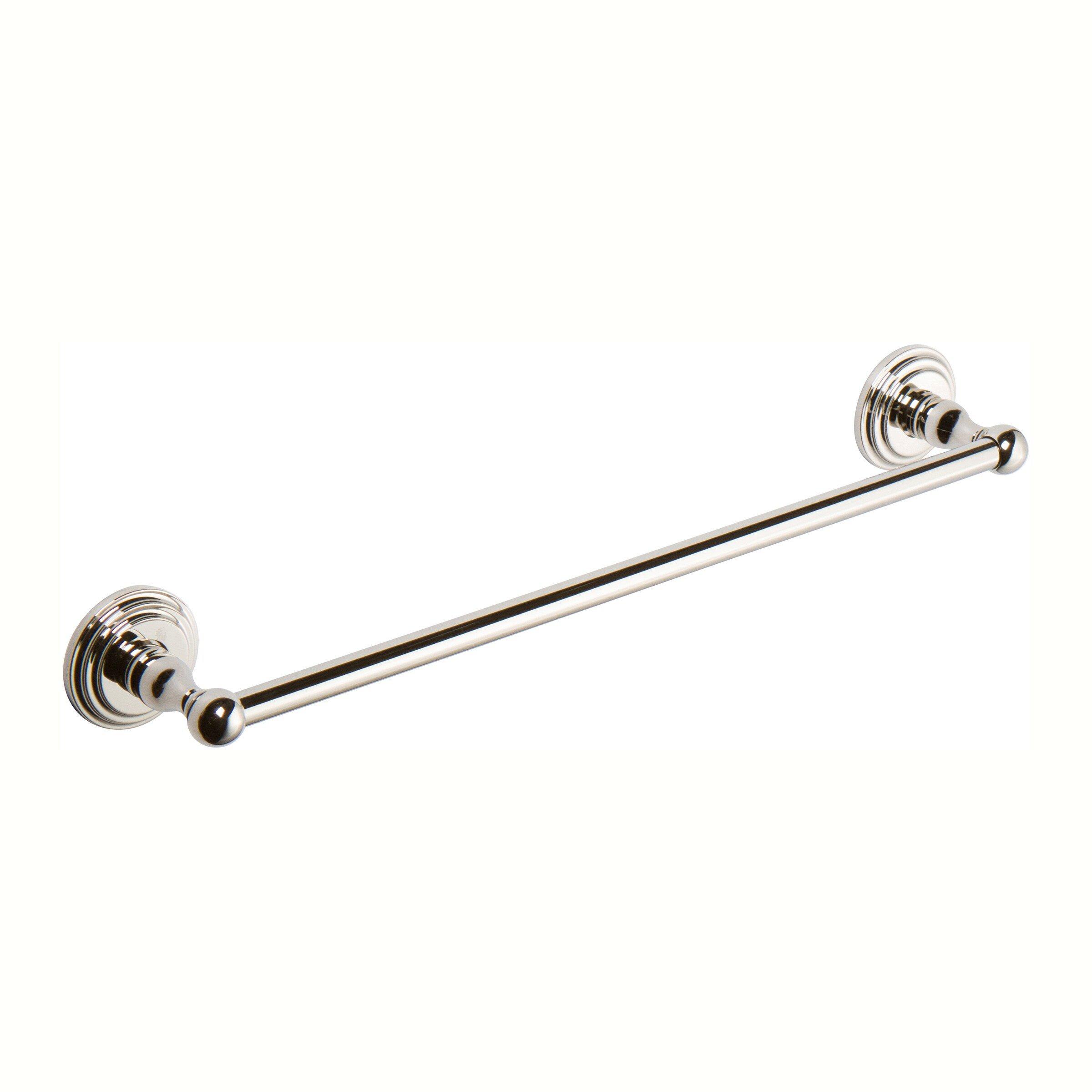 Ginger Polished Nickel 32 in. Towel Bar 