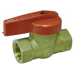 3/4 in. Forged Brass FIP Lever Handle Gas Ball Valve