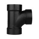 Black ABS DWV Sanitary Tee 