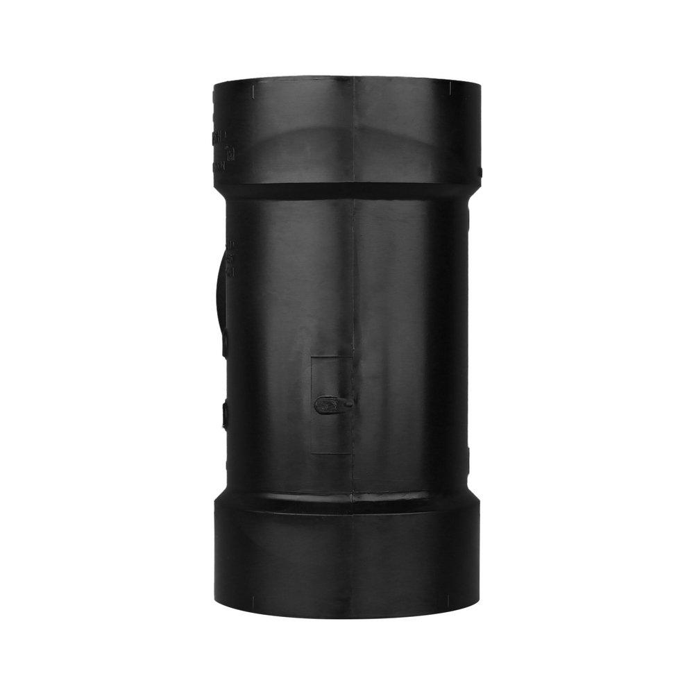 Black ABS DWV Sanitary Tee 