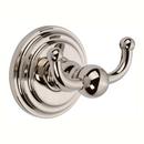 Ginger Polished Nickel Robe Hook 