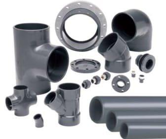Grey Blind Schedule 80 Webb PVC Flange 