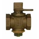 A.Y. McDonald Brass FNPT Lockwing Handle Plug Valve 