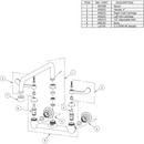 Elkay Lustertone 4 Hole Double Bowl Self-rimming or Drop-in Kitchen Sink with Double Drain Board 