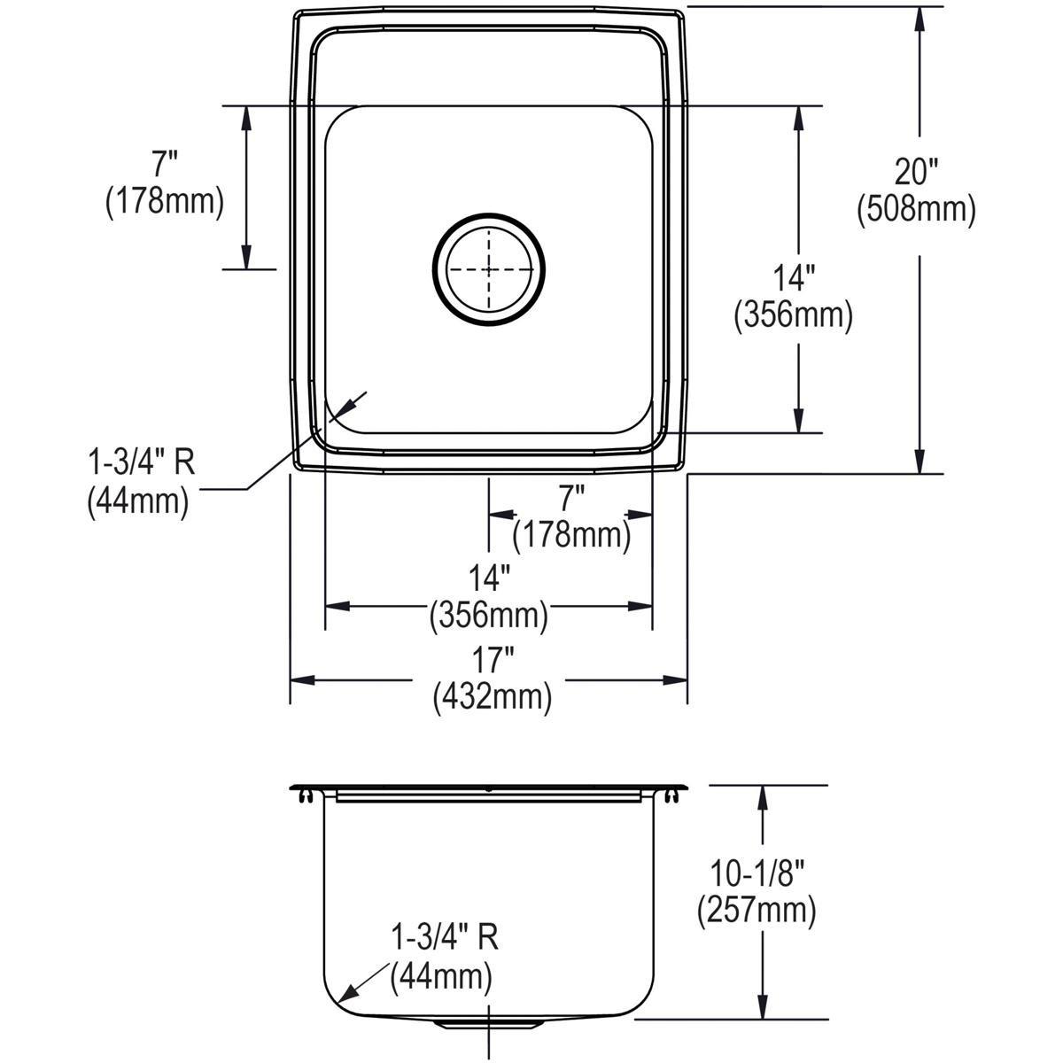 Elkay Lustertone 4 Hole Double Bowl Self-rimming or Drop-in Kitchen Sink with Double Drain Board 