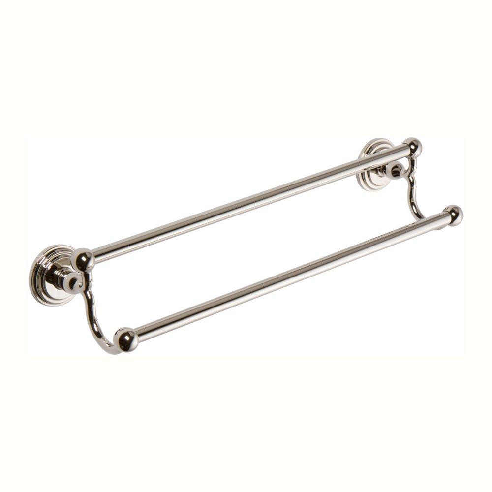 Polished Nickel 24 Double Towel Bar Chelsea Polished Nickel 