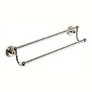24 Double Towel Bar Chelsea Polished Nickel