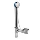 Dearborn Polished Chrome 16 in. Brass Push-Pull Drain 