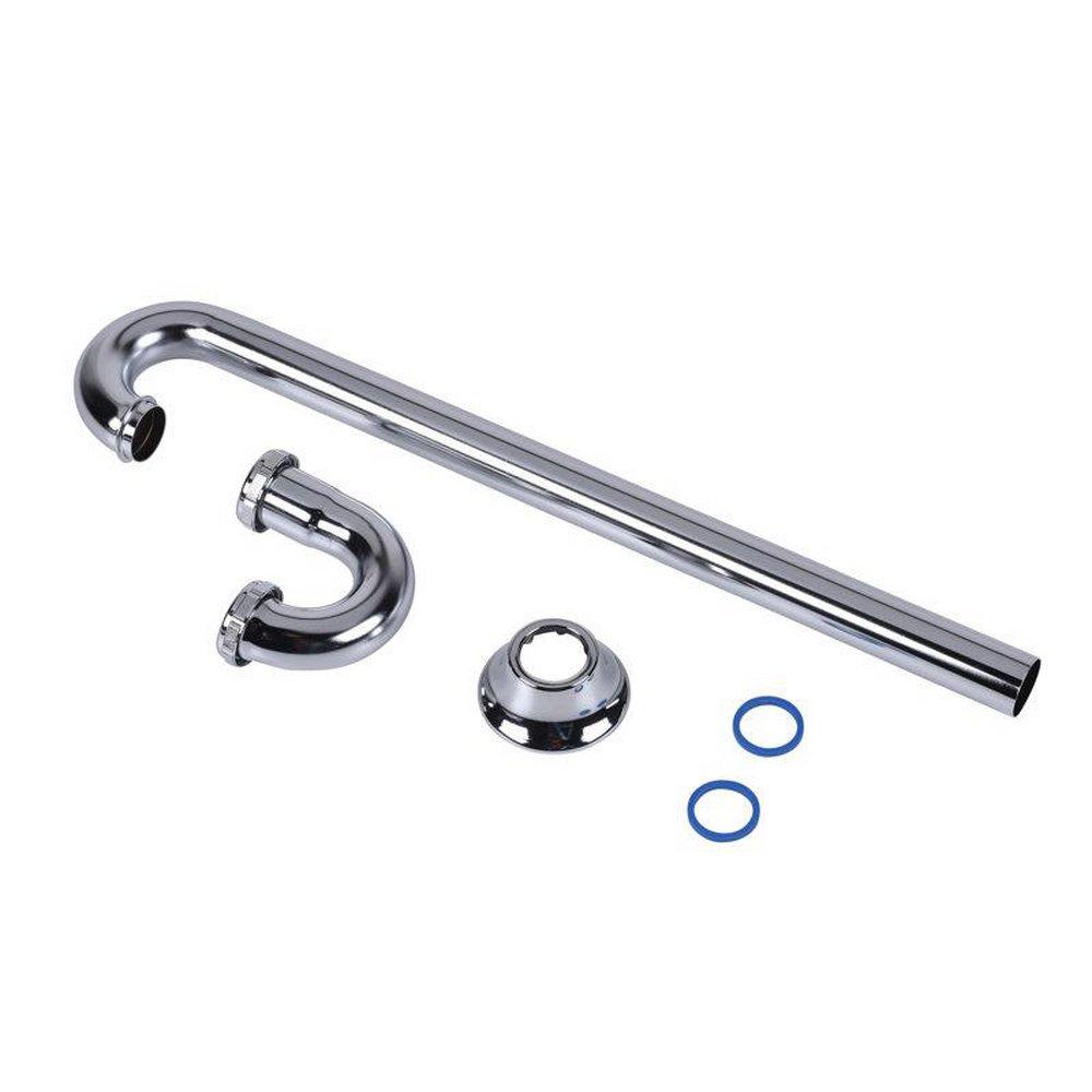 Dearborn Polished Chrome 1-1/4 in. Sink Trap 