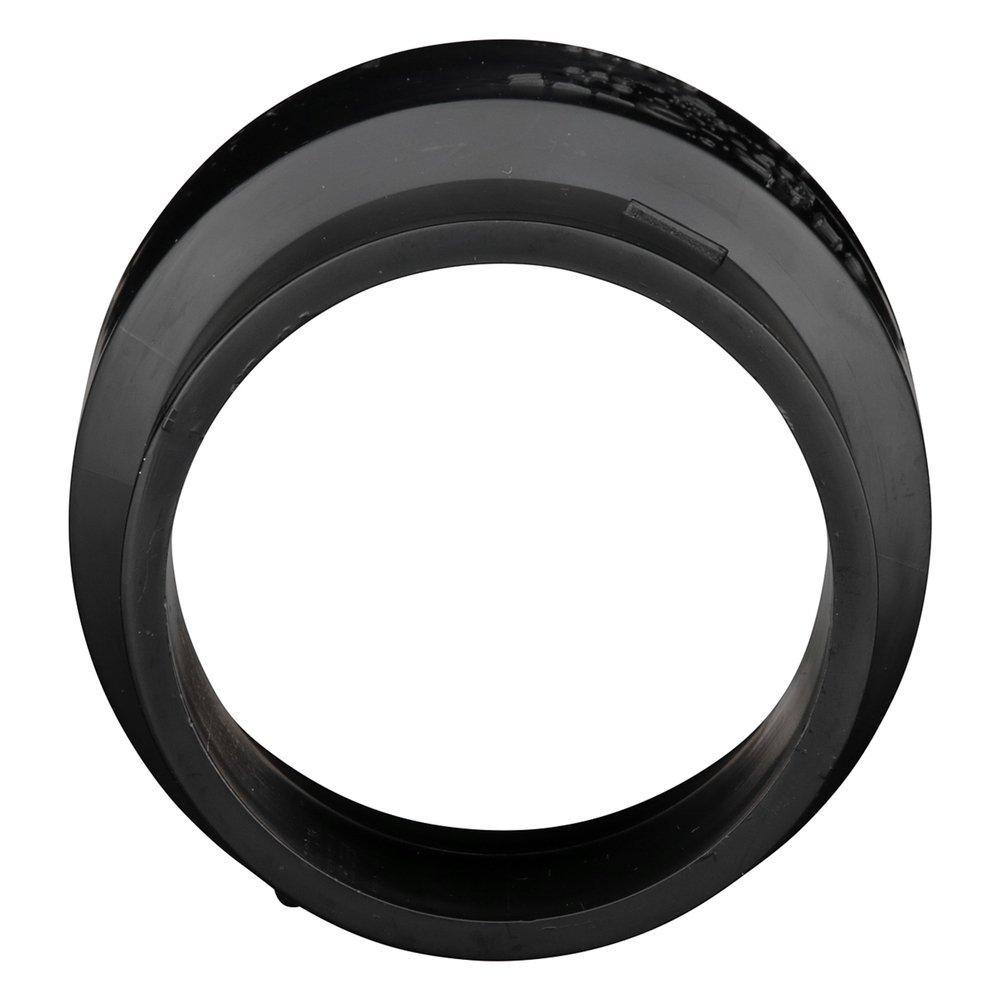 Black ABS DWV Cast Iron No Hub Adapter 