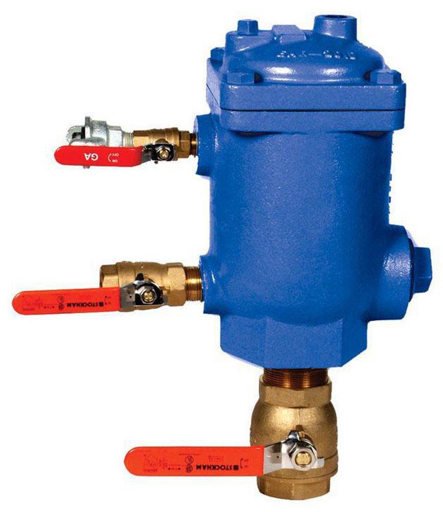 Golden Anderson Valve BSPT Ductile Iron 232 psi Air Release Valve 