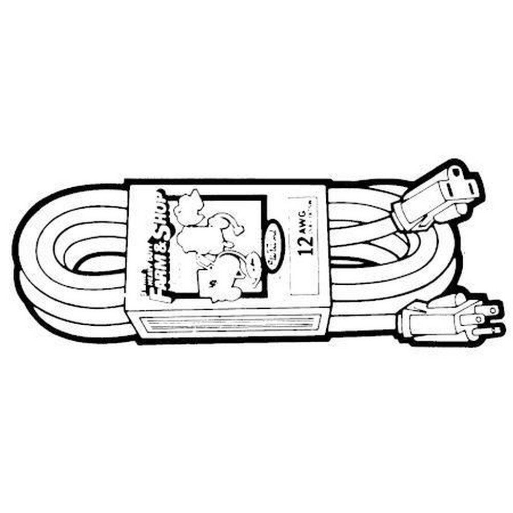 Pacific Electricord 50 ft. Extension Cord 