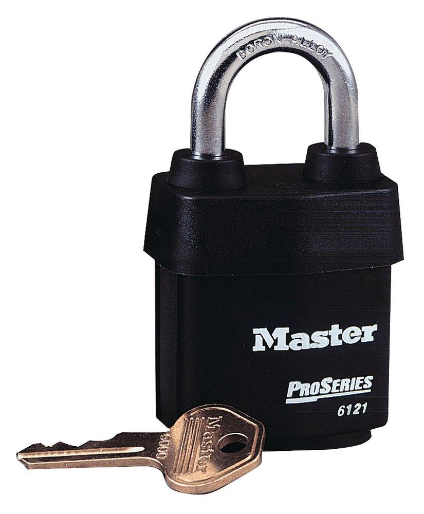 Master Lock Black 2-1/8 in. Keyed Alike High Security Padlock in Black and Silver 