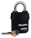 Master Lock Black 2-1/8 in. Keyed Alike High Security Padlock in Black and Silver 