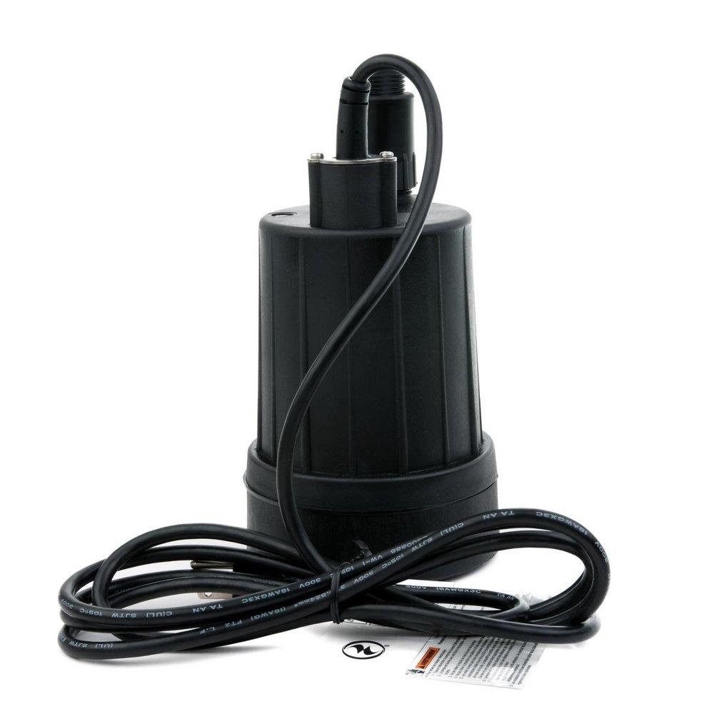 Zoeller Pump Co 1-1/4 in. 115V 9 ft. Plastic Sump Pump 