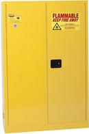 Eagle Yellow Safety Cabinet with 2-Door and Self-Closing in Yellow 