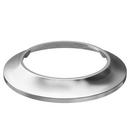 2 in. Steel Shallow Box Escutcheon in Chrome Plated