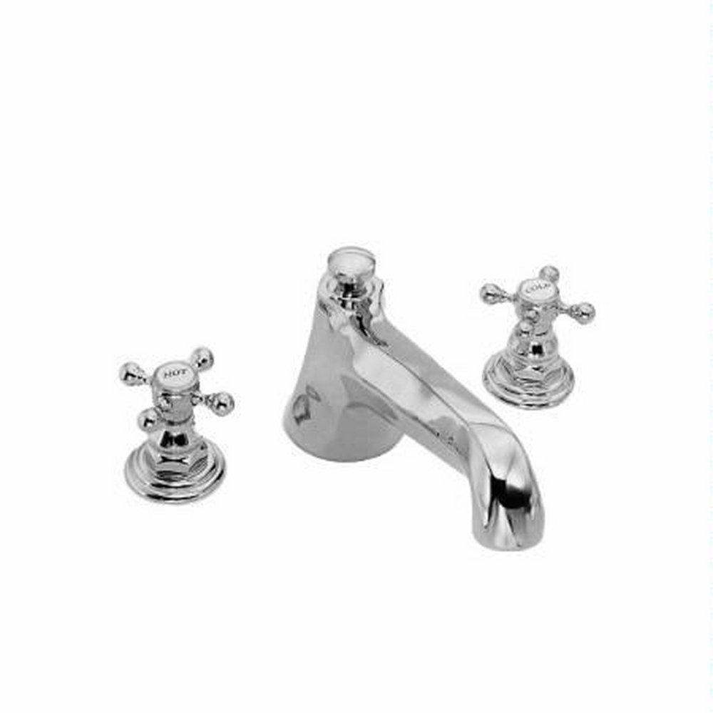 Newport Brass Polished Nickel - Natural Two Handle Roman Tub Faucet Trim Only 
