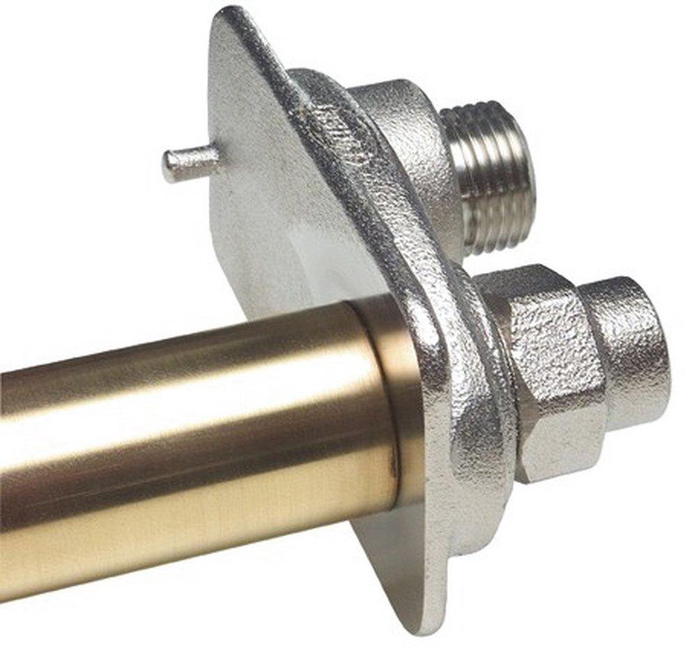 PRIER Products Satin Nickel Plated FPT Anti-Siphon Non Freeze Hydrant 