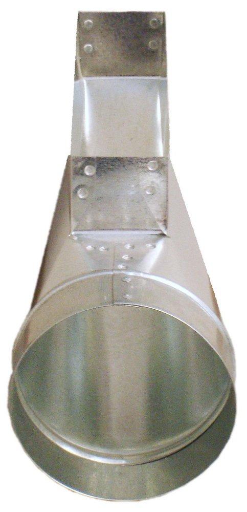 Snappy ADP 5 in. Center Galvanized Steel End Boot 