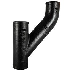 4 x 2 in. No Hub Cast Iron Reducing Upright Wye