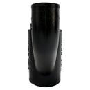 Black No Hub Cast Iron Reducing Upright Wye 