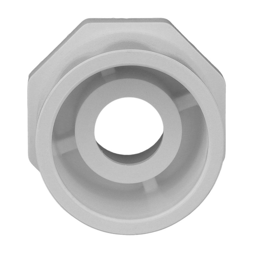 White PVC Schedule 40 Bushing 