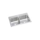 Elkay Brushed Satin 43 x 22 in. Stainless Steel Double Bowl Drop-in Kitchen Sink in Brushed Satin 