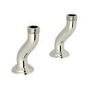Perrin & Rowe&reg; Polished Nickel 4-1/2 in. Brass Deck Union for U.3530L, U.3531X, 3535L, U.3536X, U.3018LSP, U.3018LS and U.3019X Tub Fillers 
