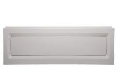 72 x 36 in. Removable Skirt with Access Panel in White