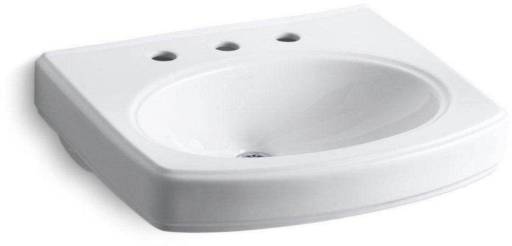 KOHLER White Wall Mount Basin 