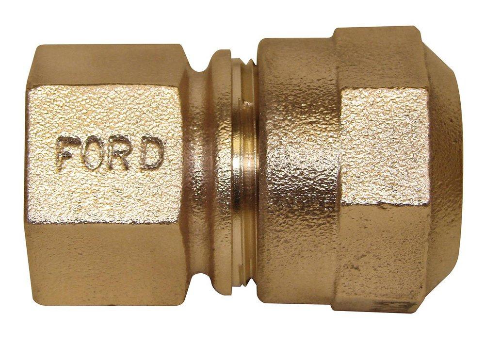 Ford Meter Box FIP x CTS Quick Joint Brass Coupling 