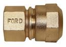 Ford Meter Box FIP x CTS Quick Joint Brass Coupling 