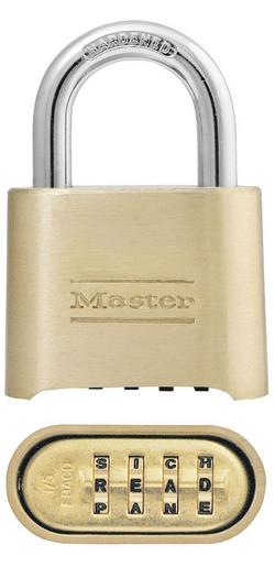 5/16 in. Solid Brass Padlock