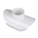 8 X 4 PVC Sewer Solvent Weld Saddle Tee L/ Strap