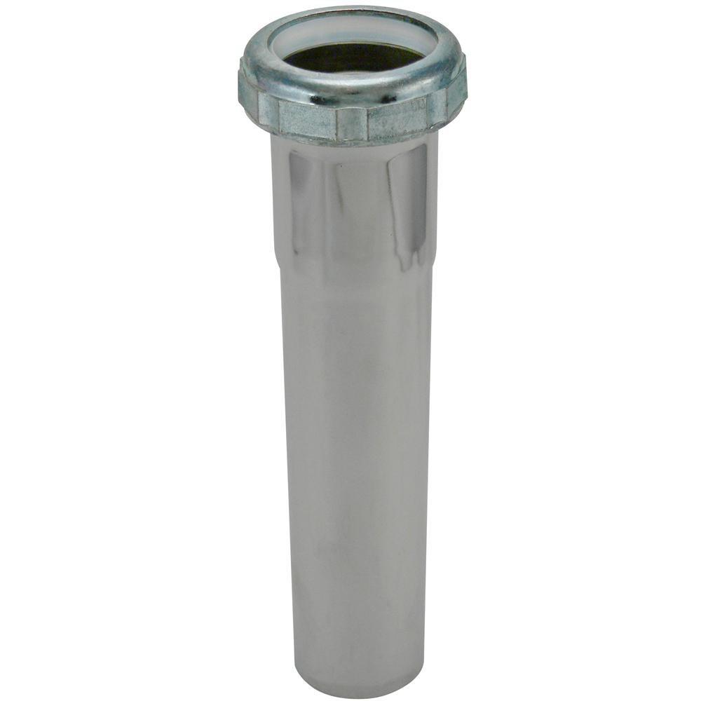 Keeney Polished Chrome 22 ga Slip-Joint Extension Tube in Polished Chrome 