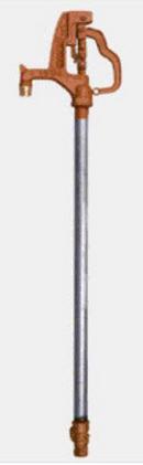 Woodford Manufacturing Galvanized Brass FNPT x MHT Not Approved for Potable Water Applications Yard Hydrant 