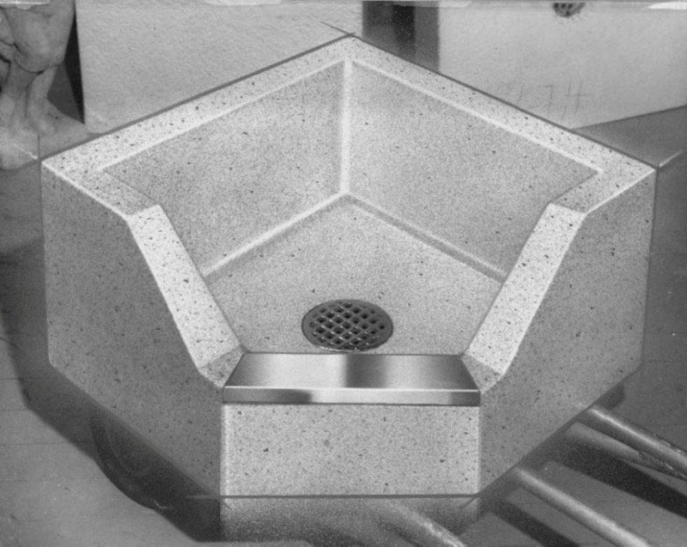 Stern-Williams Stainless Steel 36 x 36 in. Mop Basin 