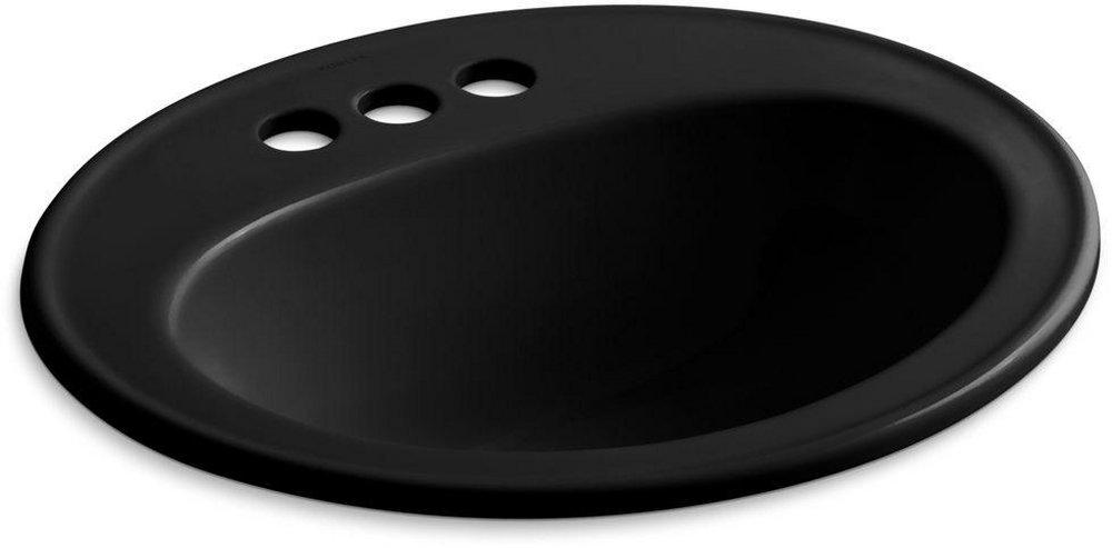 KOHLER Black Black&trade; Drop-in Basin 
