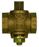 1-1/2 in. 2 psig Bronze Square Head Gas Cock Ball Valve