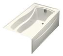 KOHLER Biscuit 66 x 36 in. Soaker Alcove Bathtub Right Drain 